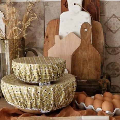 Charlotte couvre-plat lavable coton motif