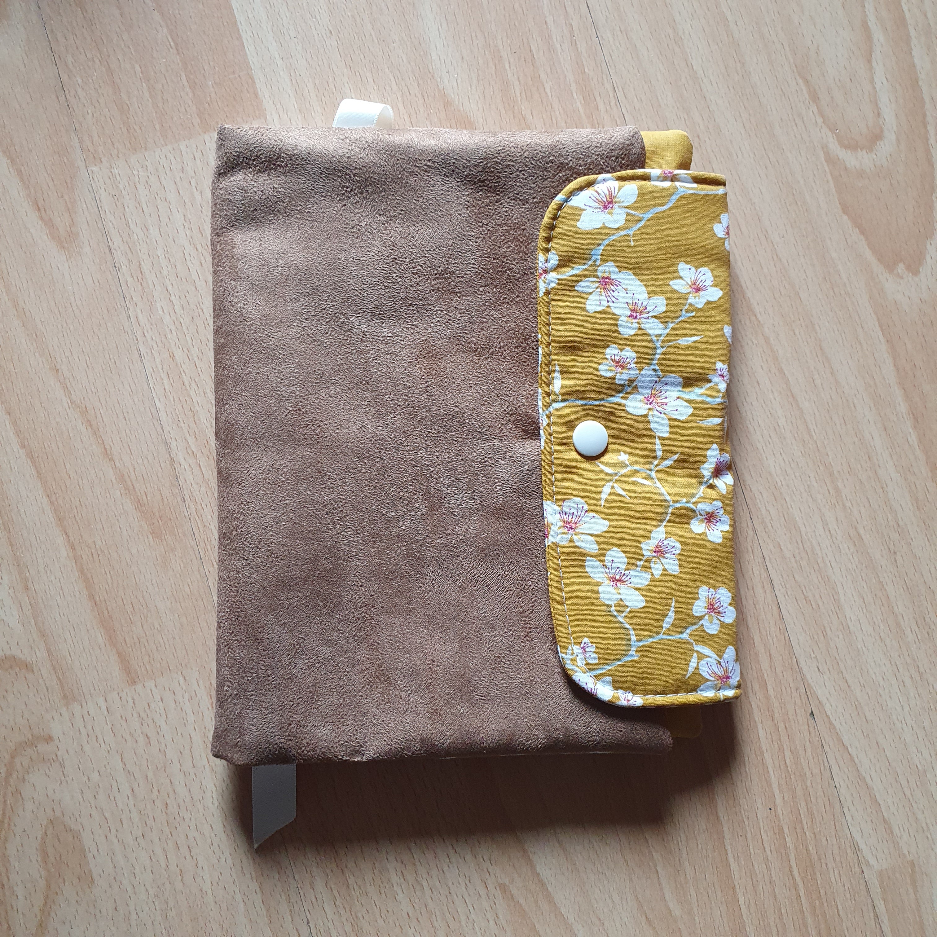 Protège-agenda tissu personnalisable - vue 3