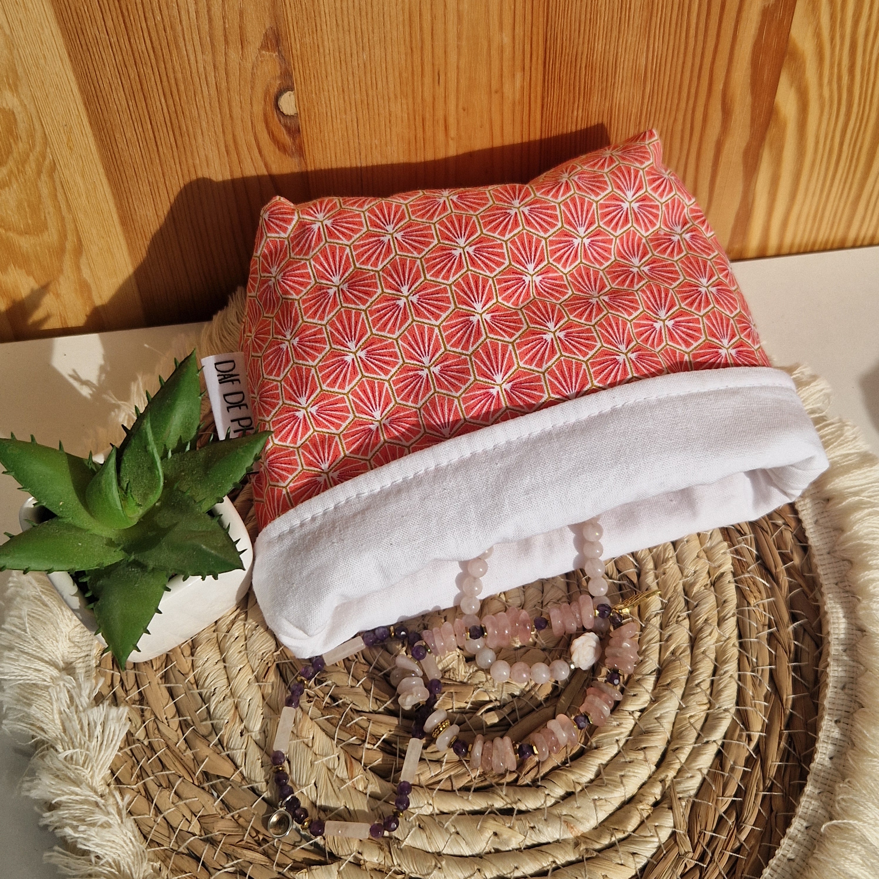 Corbeille en tissu molletonnée - vue 3