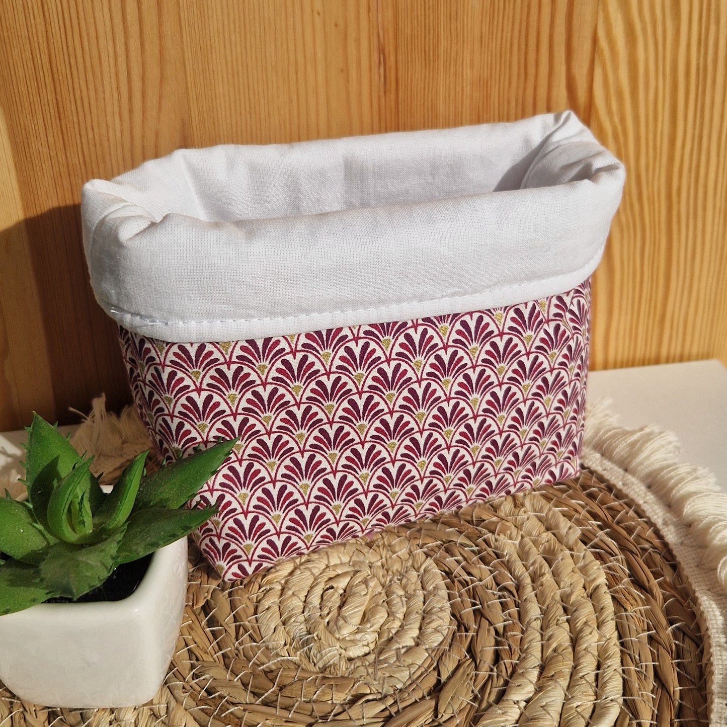 Corbeille en tissu