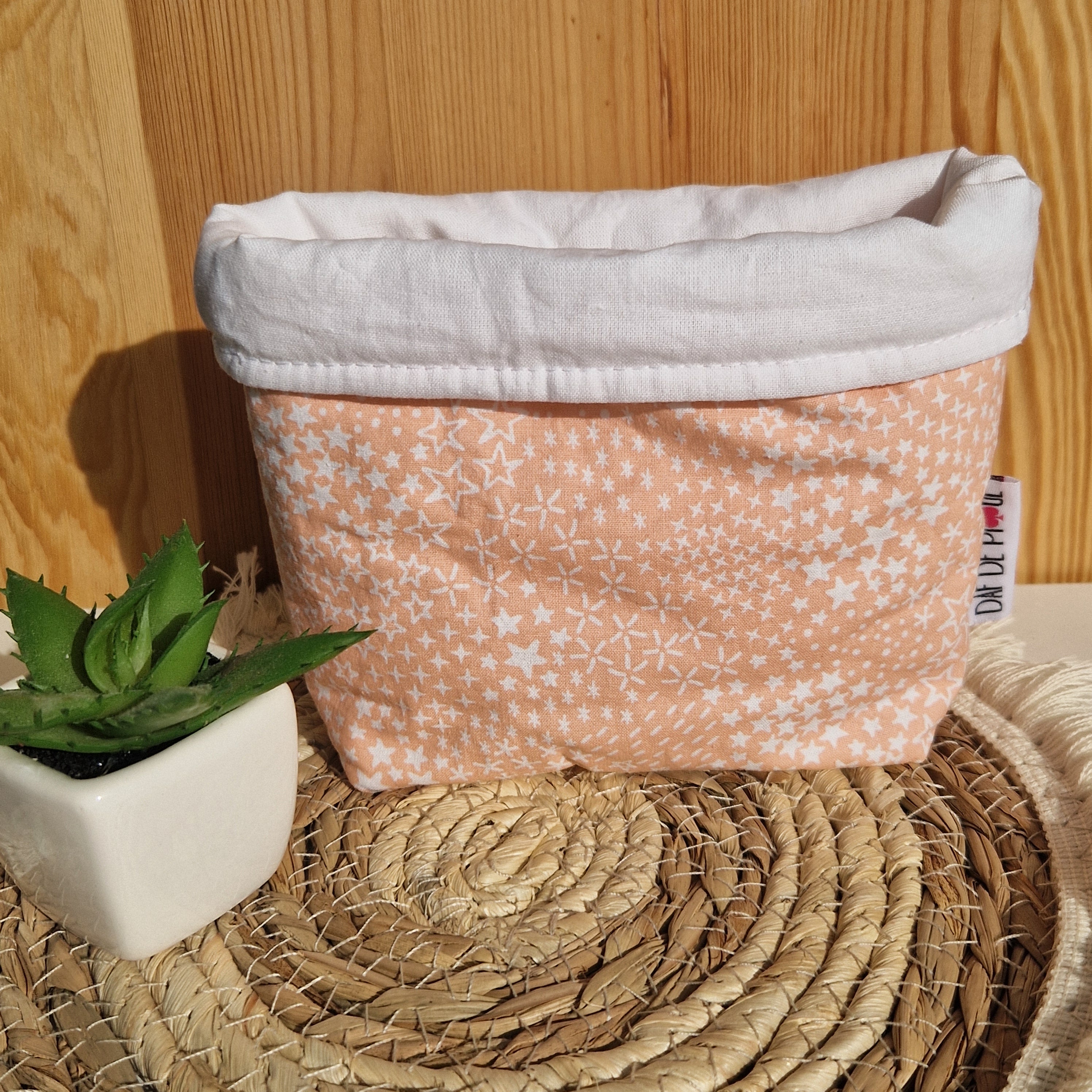 Corbeille en tissu molletonnée - vue 5