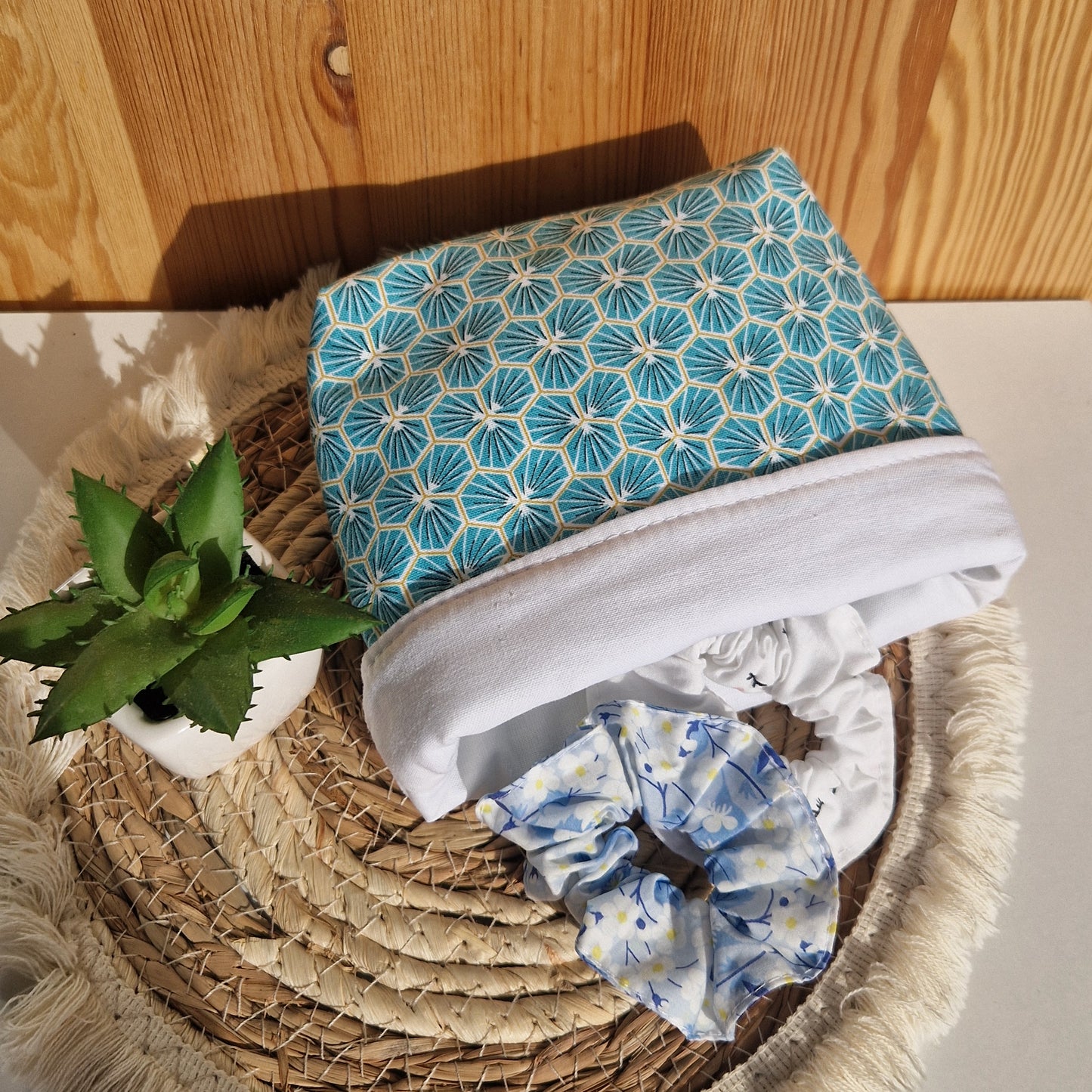 Corbeille en tissu