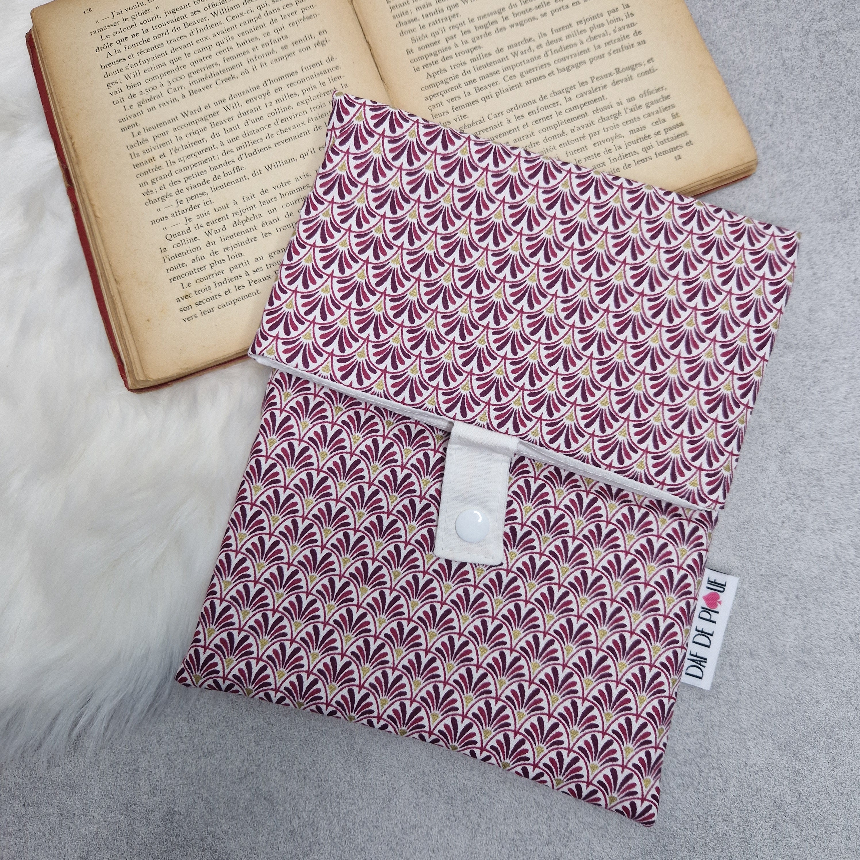 Pochette à livre réglable en tissu Eden - vue 11