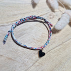 Bracelet charm coton fait main - vue 6