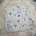 Lingette lavable visage et bébé, motif au choix