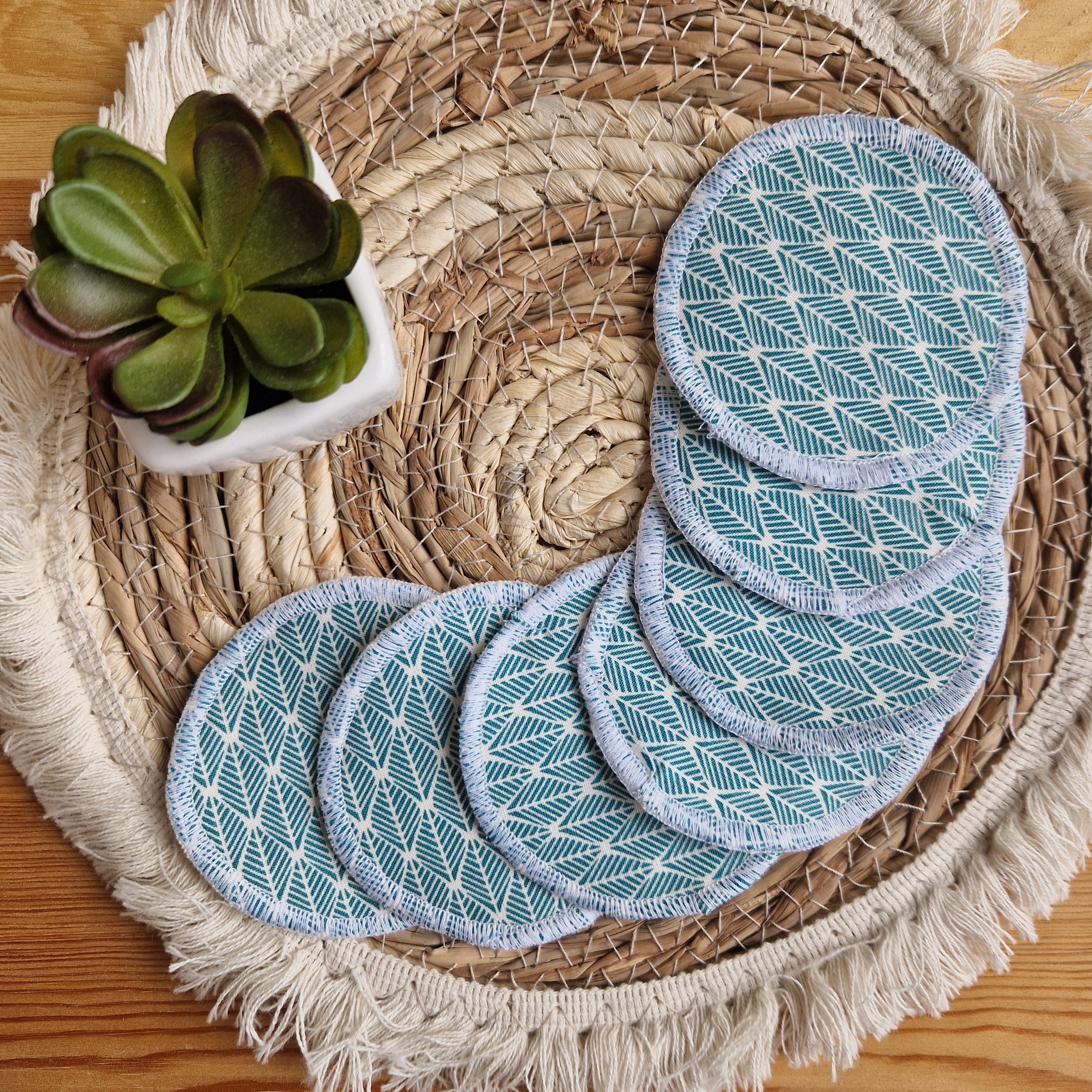 Disques démaquillants lavables coton bio - vue 10