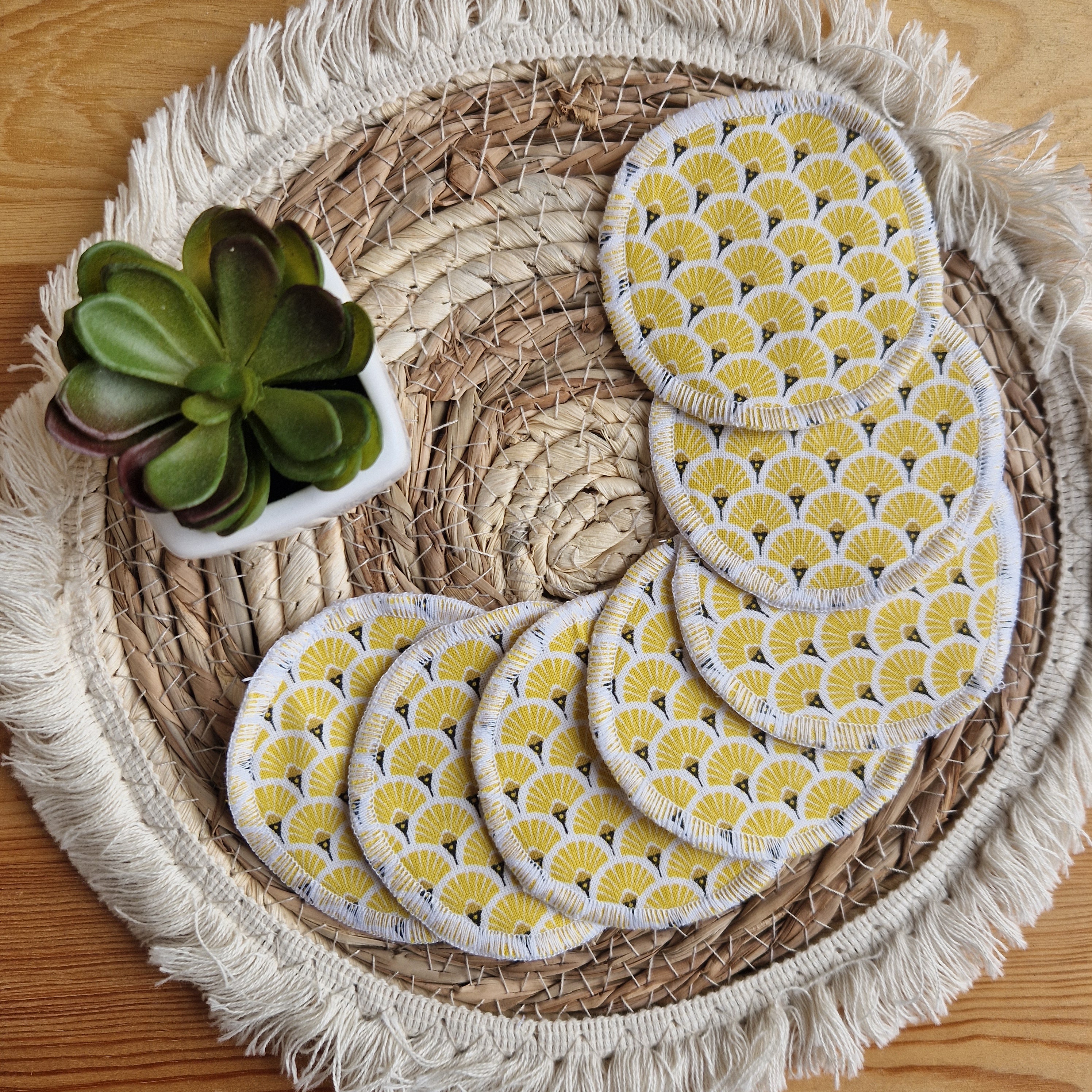 Disques démaquillants lavables coton bio - vue 15