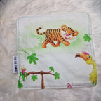 Lingette lavable visage et bébé, motif au choix