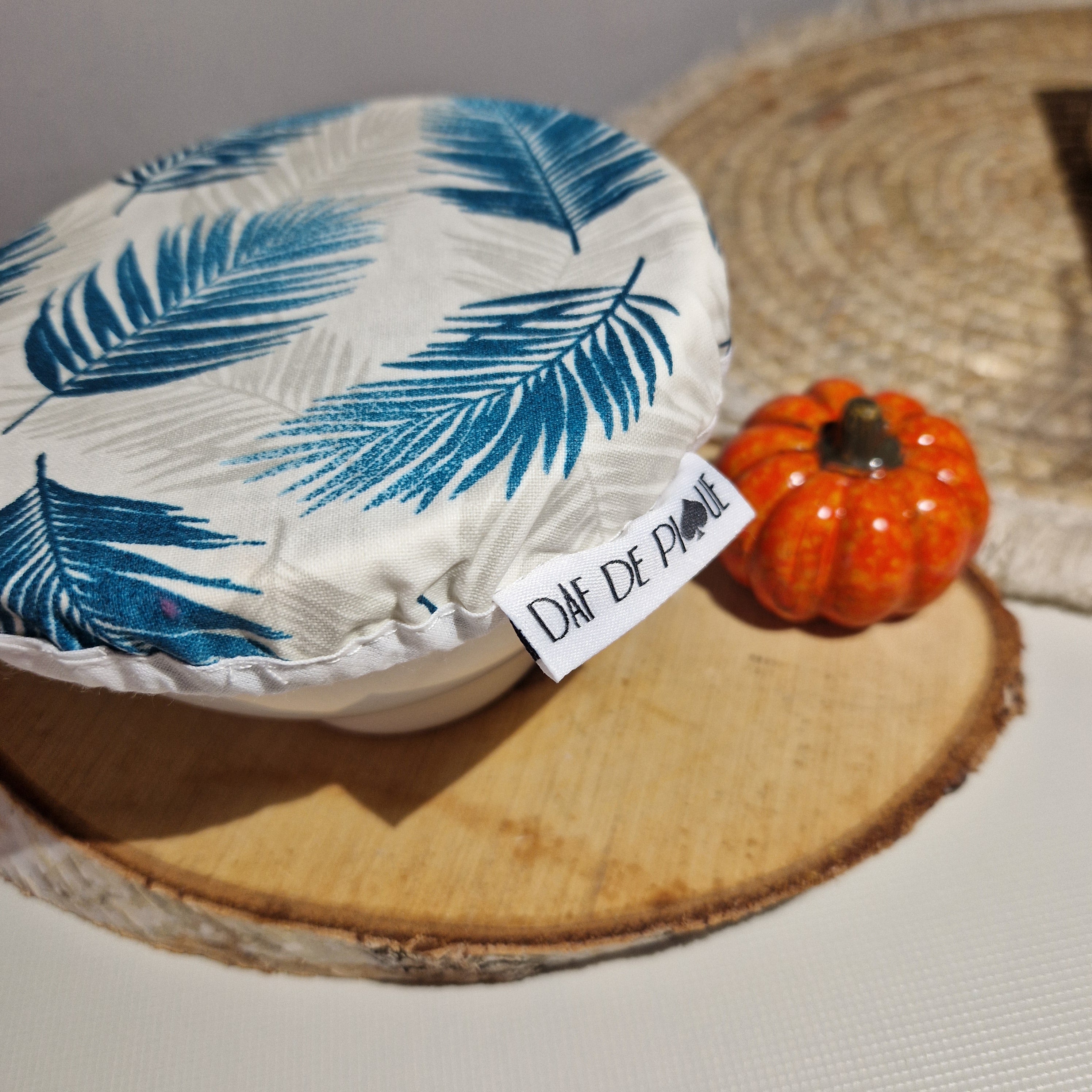 Charlotte couvre-plat lavable coton motif - vue 7
