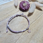 Bracelet charm coton fait main - vue 5