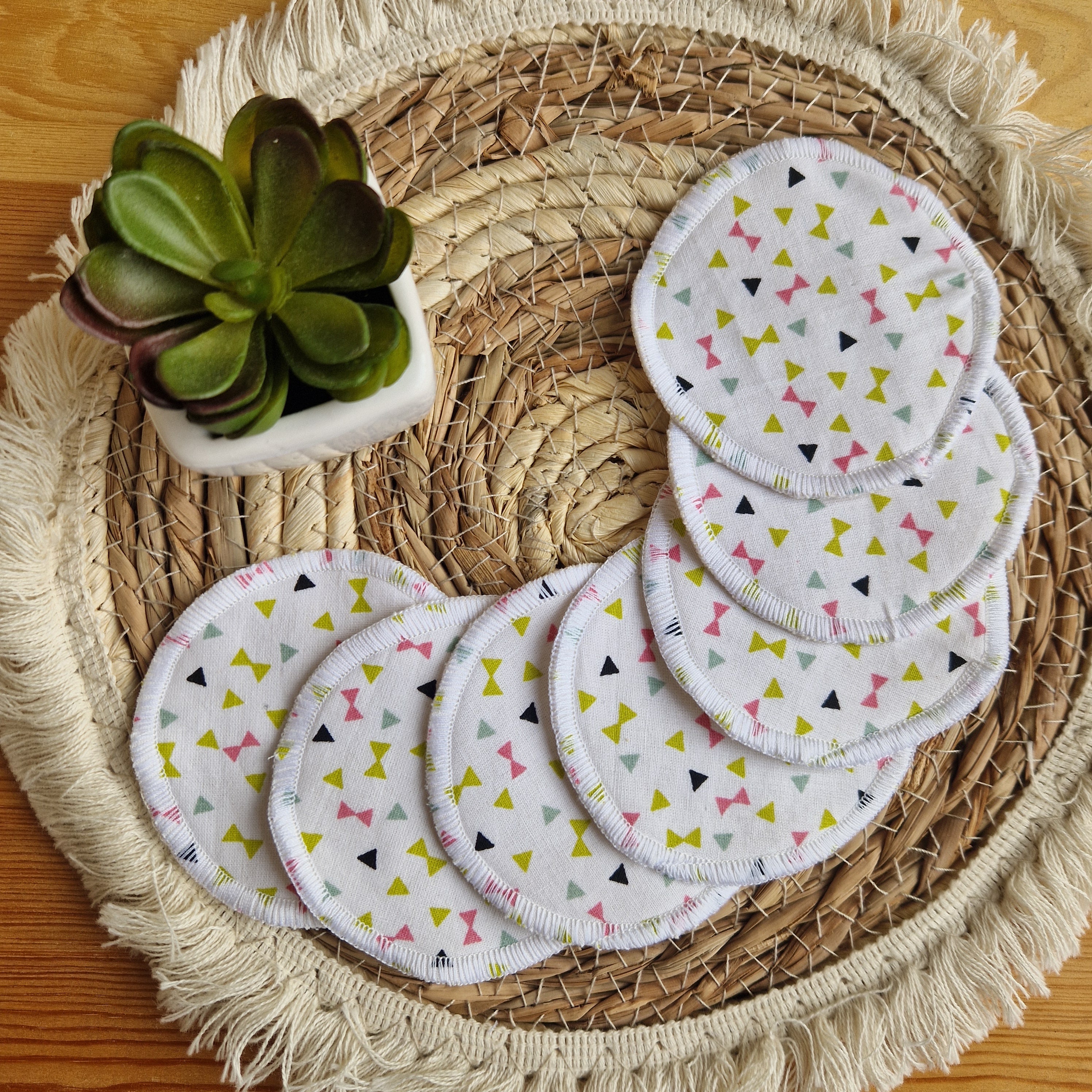 Disques démaquillants lavables coton bio - vue 14