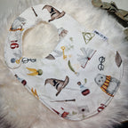 Bavoir bébé réversible coton et éponge - vue 15