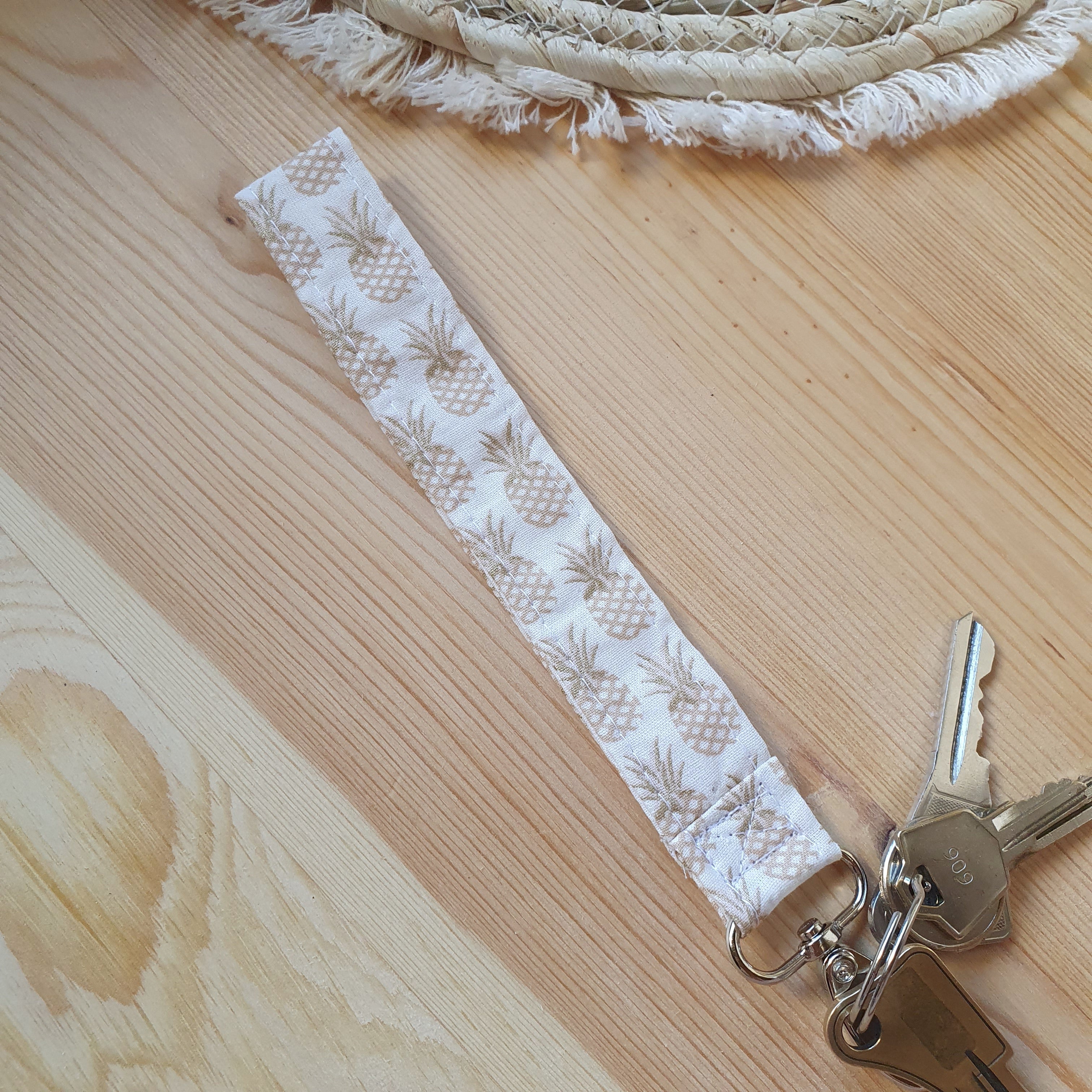 Porte-clés dragonne coton enduit - vue 3