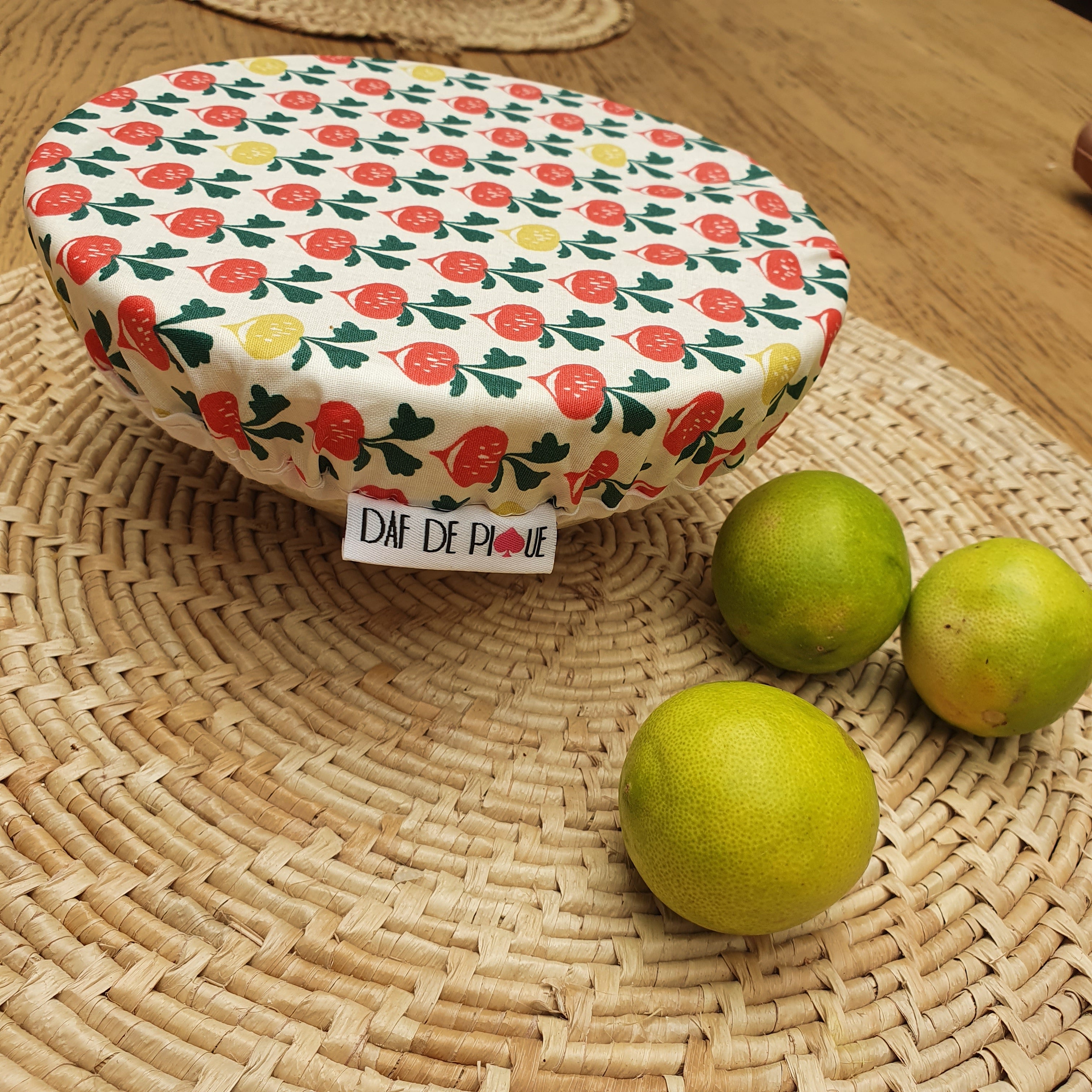 Charlotte couvre-plat lavable coton motif - vue 3