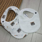 Bavoir bébé réversible coton et éponge - vue 8