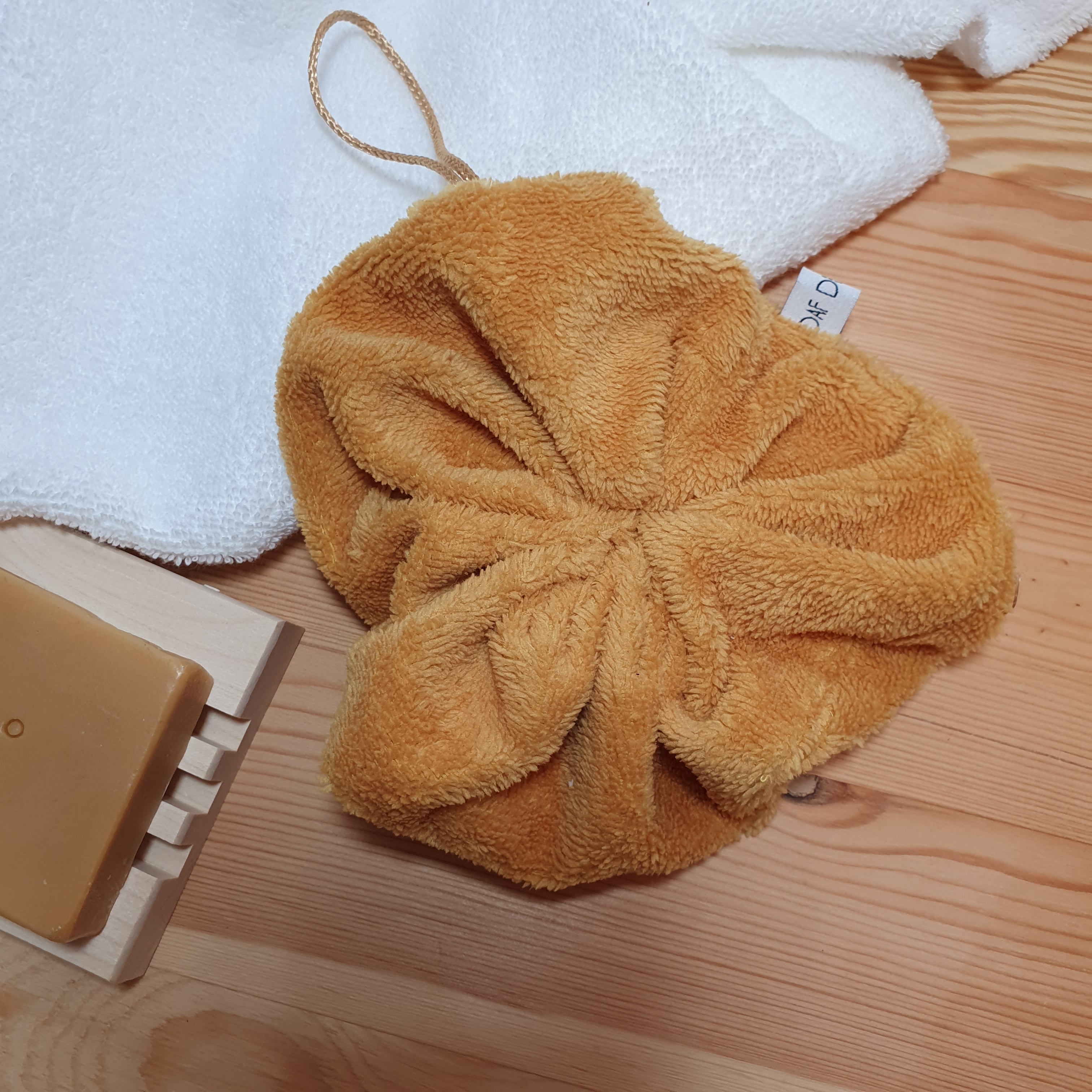 Fleur de douche fibres de bambou - vue 3