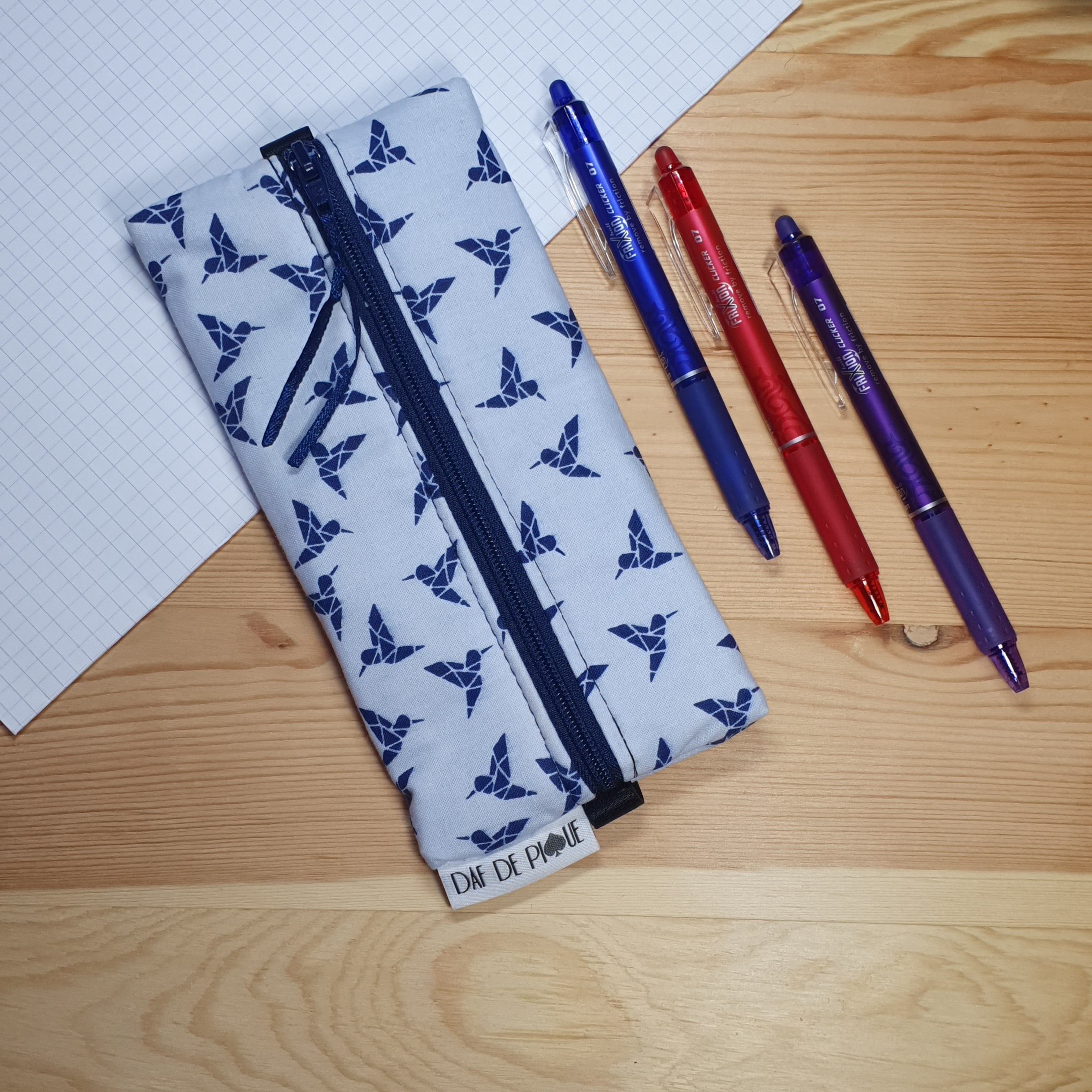 Trousse à stylo élastiquée agenda - vue 5