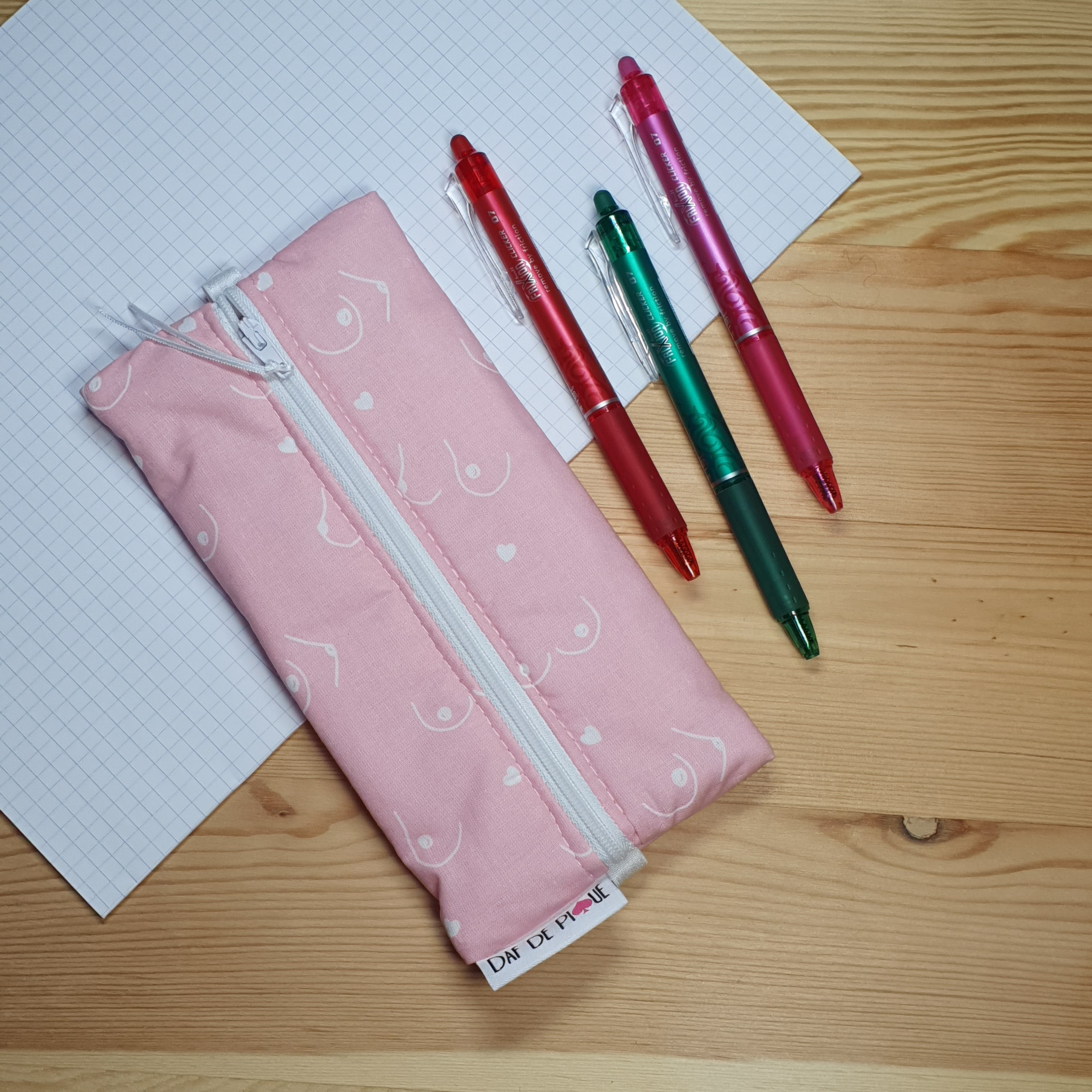 Trousse à stylo élastiquée agenda - vue 7