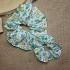 Chouchou en tissu Liberty fleuri fait main - vue 6