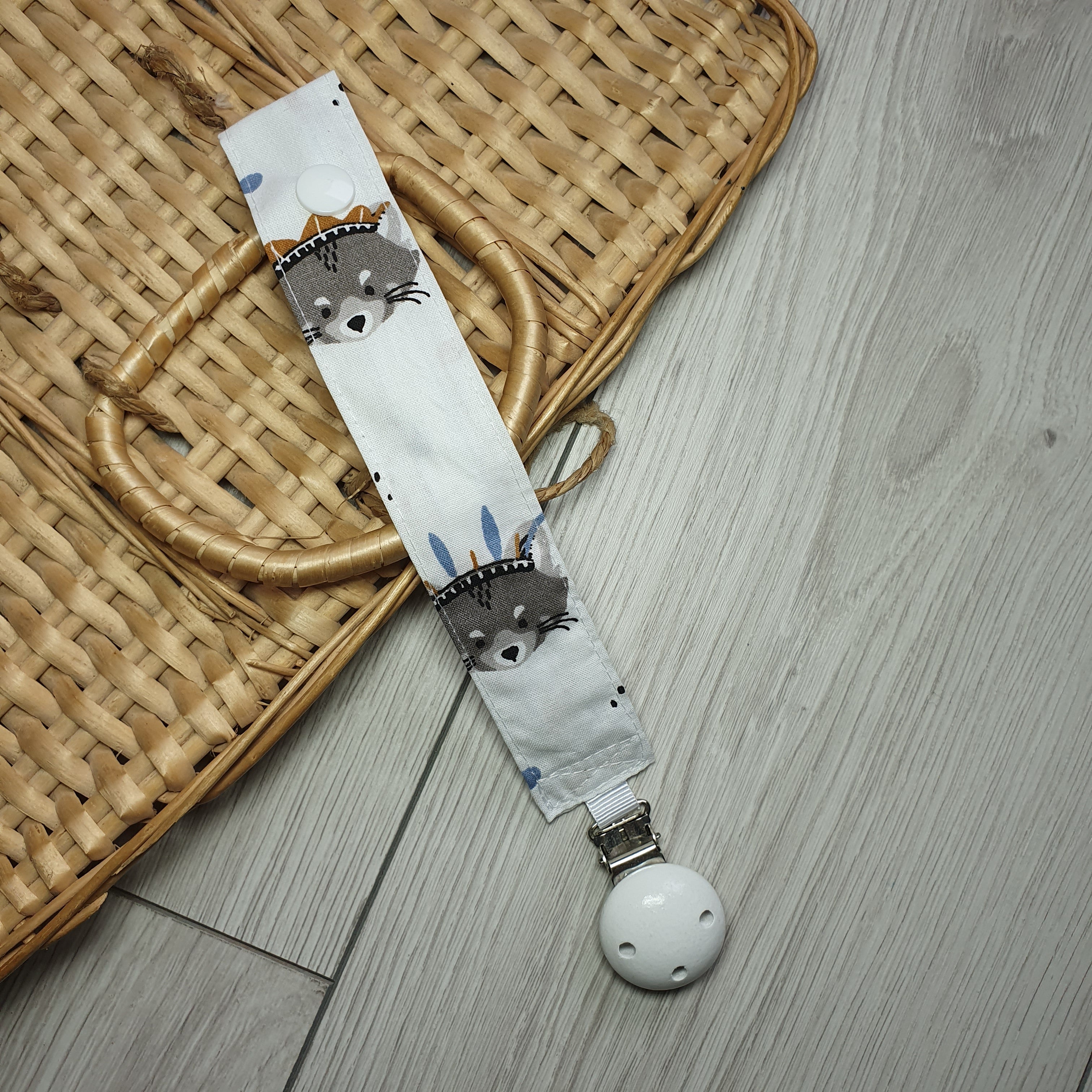 Attache-tétine tissu personnalisable - vue 3